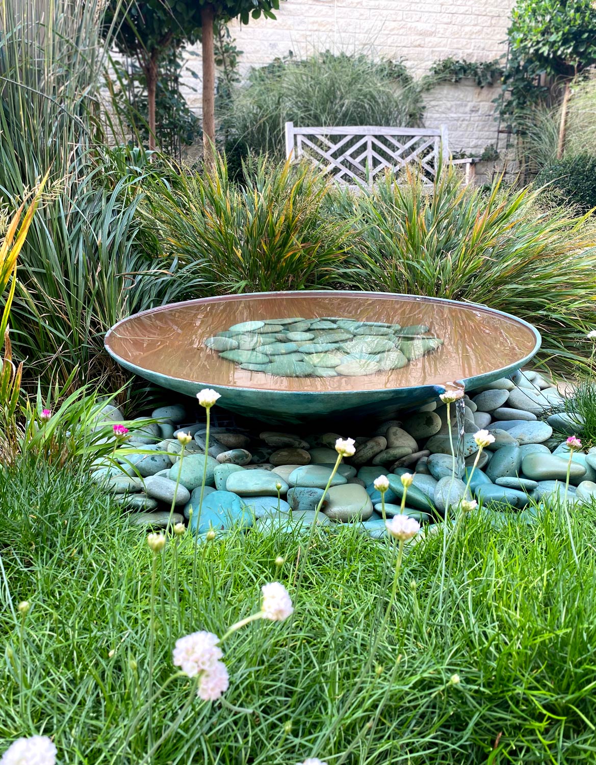 Claro water feature - Peter Eustance Symphonic Gardens