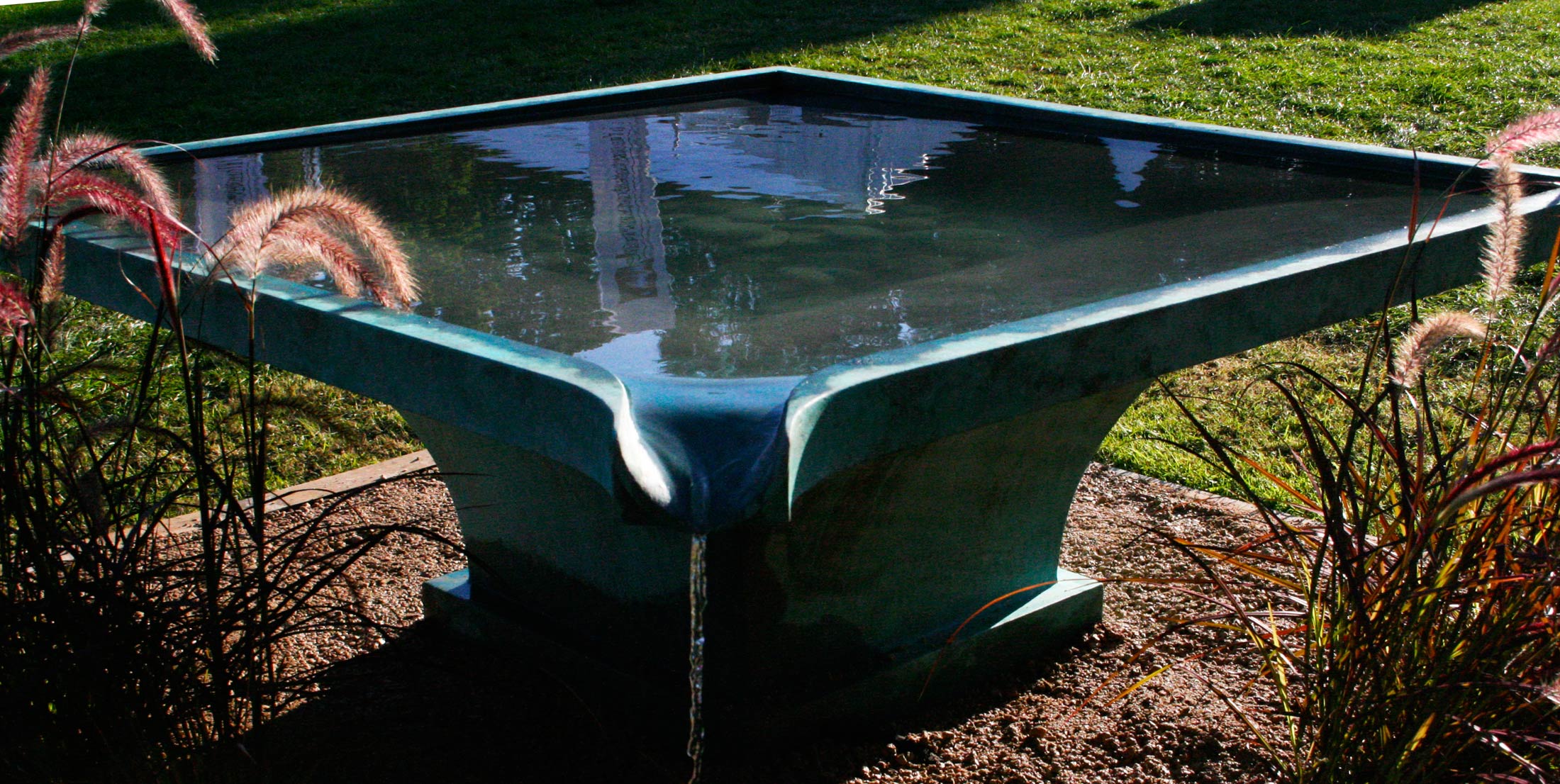 Esk tableau water feature - Peter Eustance Symphonic Gardens