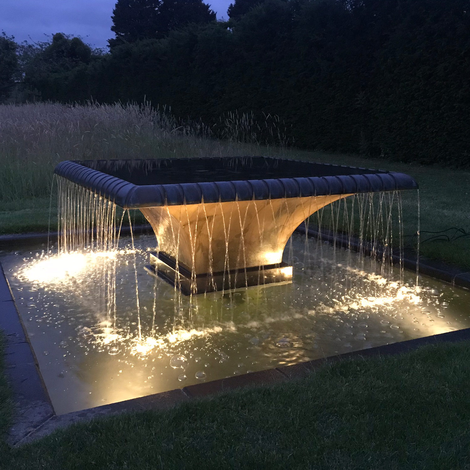 Lulworth Tableau water feature - Peter Eustance Symphonic Gardens